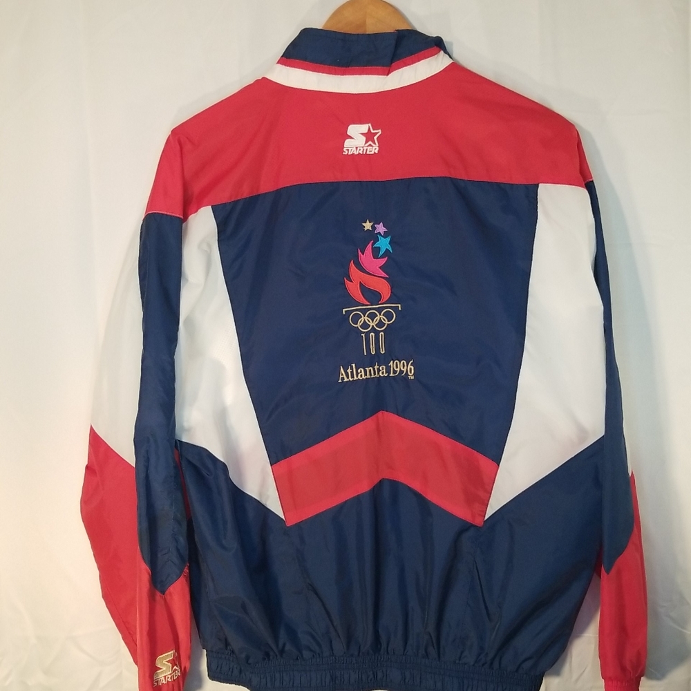 Vintage Olympic Games Starter Jacket Size Medium - Picture 9 of 9